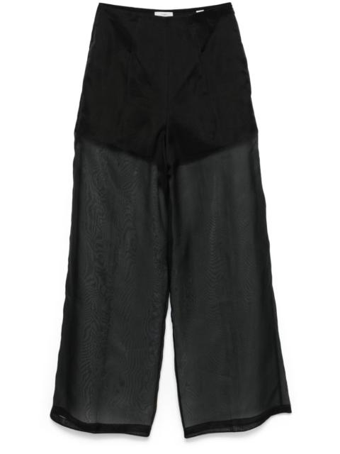 forte_forte silk palazzo pants