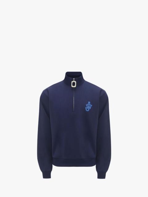 HALF ZIP TRACK TOP