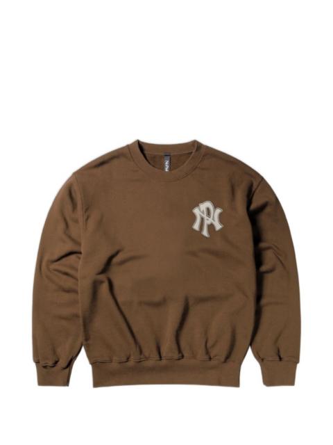 No Problemo embroidered-NYP crew-neck sweatshirt