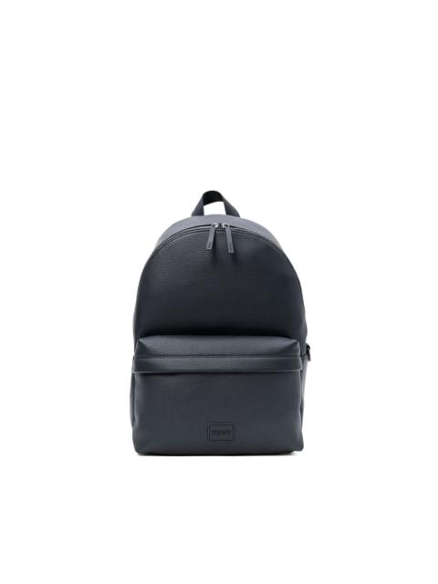 HUGO textured backpack