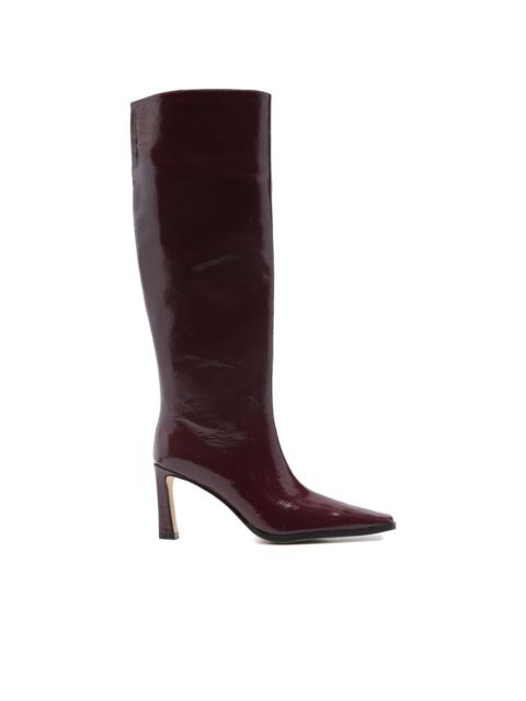 MICHAEL KORS Darrah patent leather knee-high boots