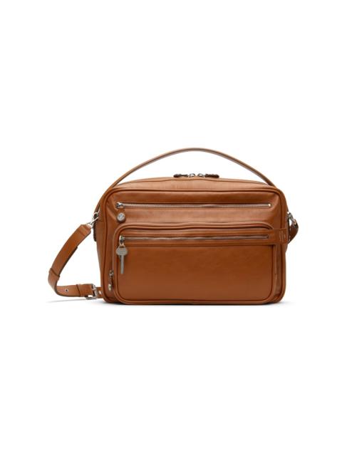 Acne Studios Brown Camero Camera Shoulder Bag