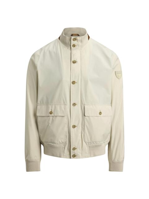 Polo Ralph Lauren Men's Gabardine Stand Collar Bomber Jacket - Basic Sand