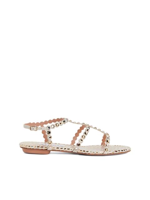AQUAZZURA Tequila crystal-embellished sandals