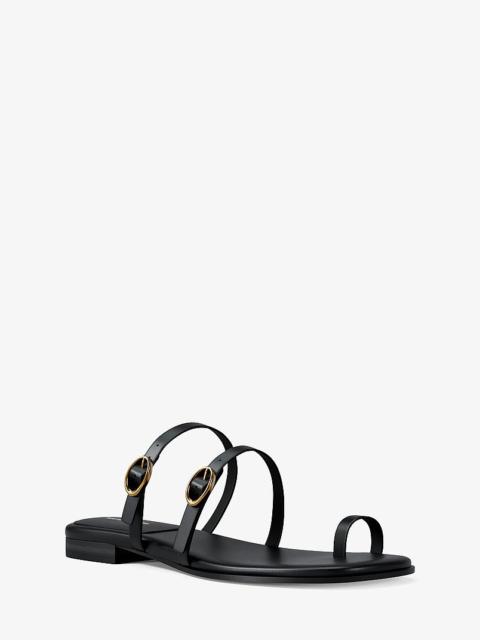 MICHAEL KORS Kya Leather Flat Sandal