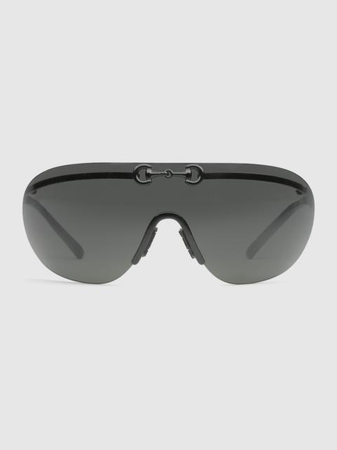 Mask-shaped sunglasses
