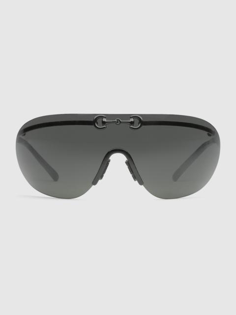 GUCCI Mask-shaped sunglasses