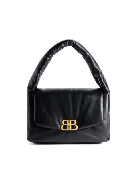 【Balenciaga】MONACO SL.BK.BB L050◆818870WBD4T BALENCIAGA | MONACO LARGE CHAIN BAG