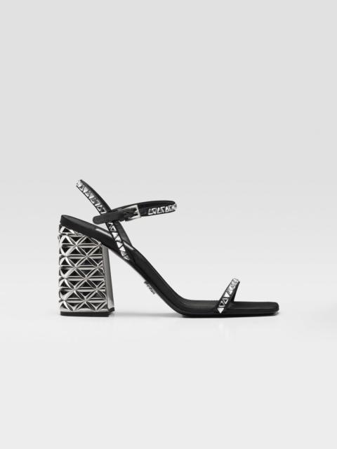 Prada Satin sandals with crystals
