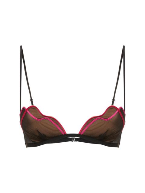 Heartbeat sheer bra