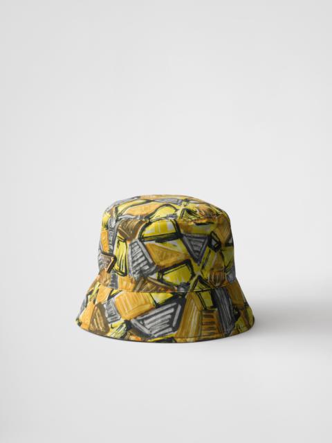 Prada Printed Re-Nylon bucket hat