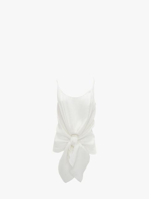 JW Anderson KNOTTED STRAP TOP