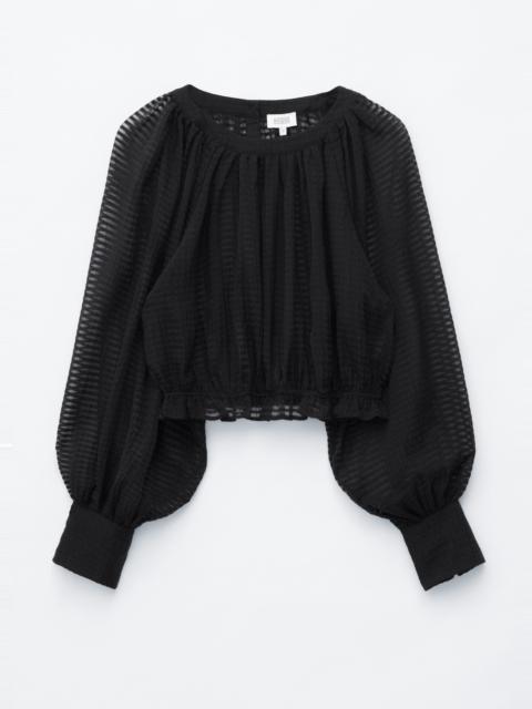 & Other Stories Gathered Crepe Blouse