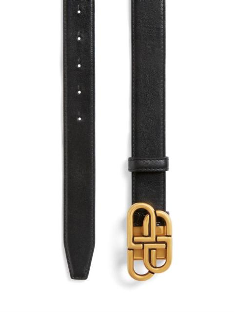 Men's Bb Reversible Belt in Black