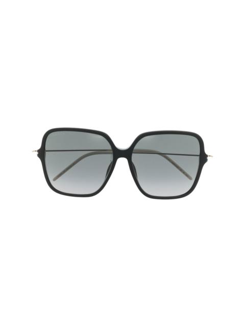 square-frame sunglasses