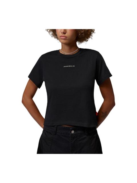 Jordan (WMNS) Air Jordan T-Shirt 'Black' IM7138-010