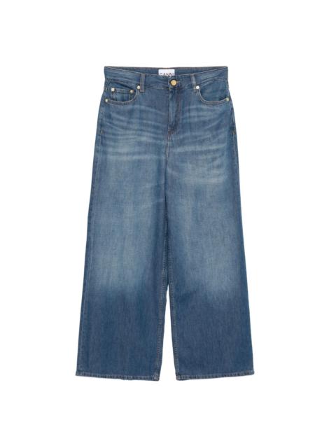 wide-leg jeans