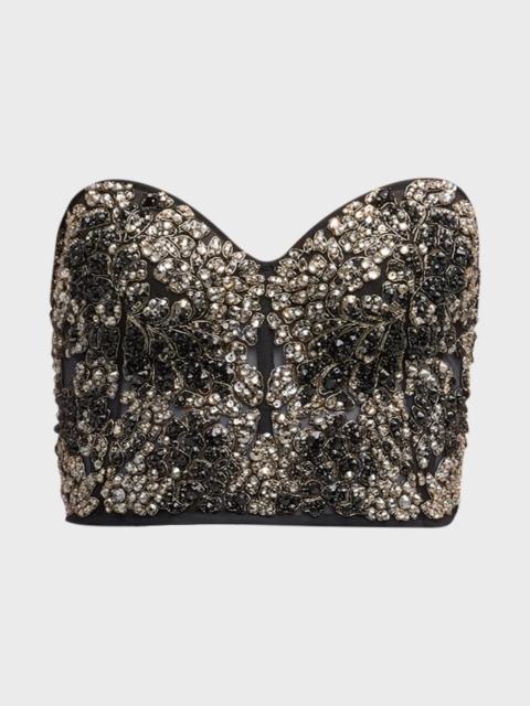 Alexander McQueen Beaded Corset Top
