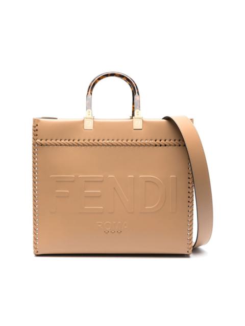 FENDI medium Sunshine leather tote bag