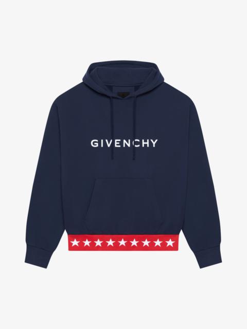 Givenchy GIVENCHY BOXY FIT HOODIE IN FLEECE