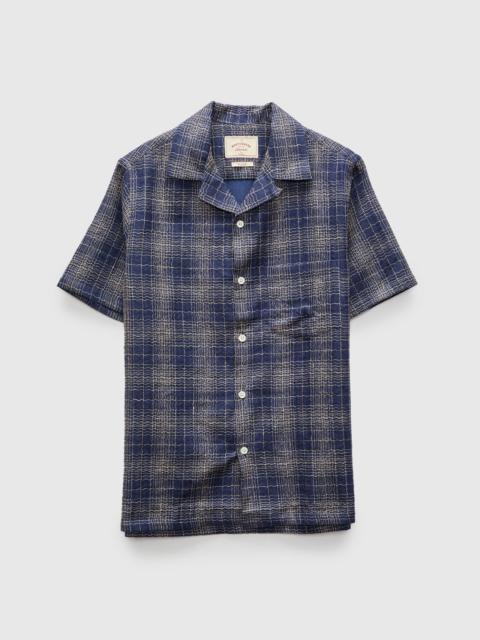 Portuguese Flannel Dorne Shirt in Blue