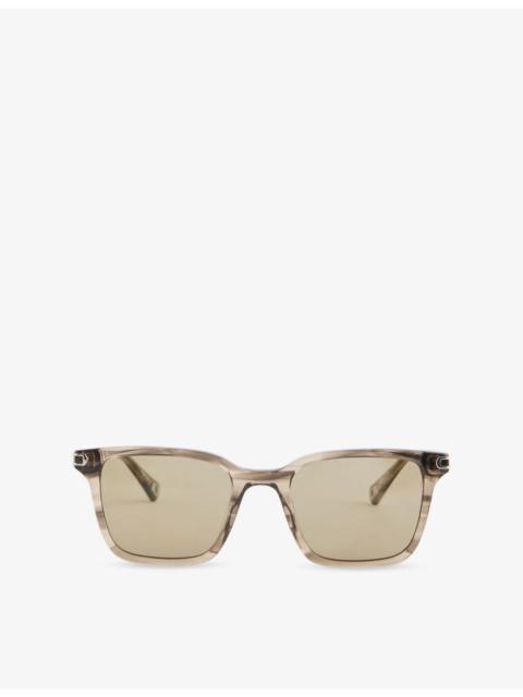 ORLEBAR BROWN Robbie Rectangular Acetate Sunglasses