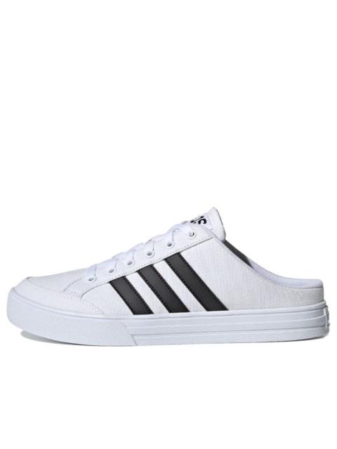 adidas VS Set Mule 'White Black' FX4849