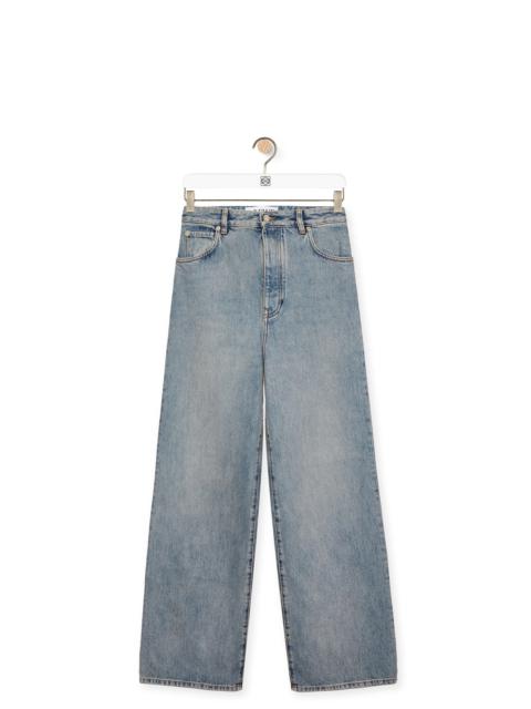 Loewe Wide leg jeans in denim