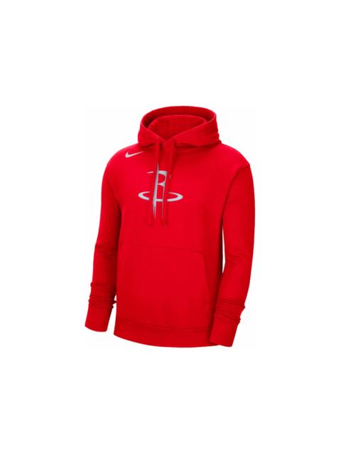 Nike NBA Houston Rockets Fleece Pullover Hoodie Red