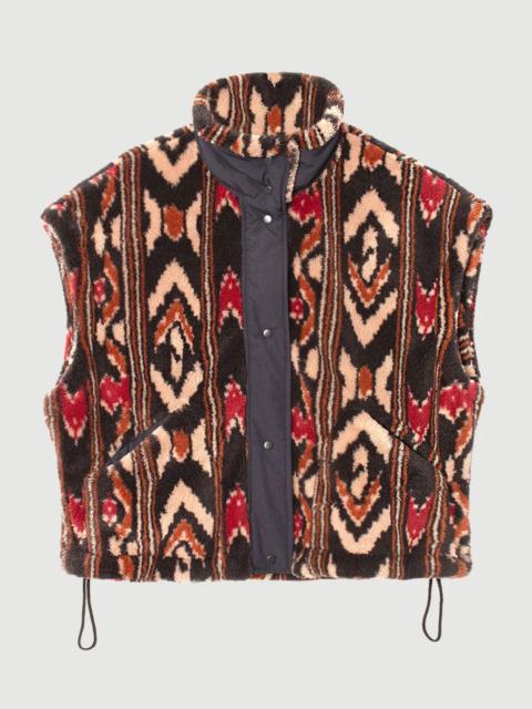 XÍRENA BLACK IKAT RAVENA VEST
