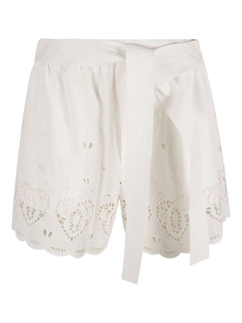 Stella McCartney heart-patterned shorts