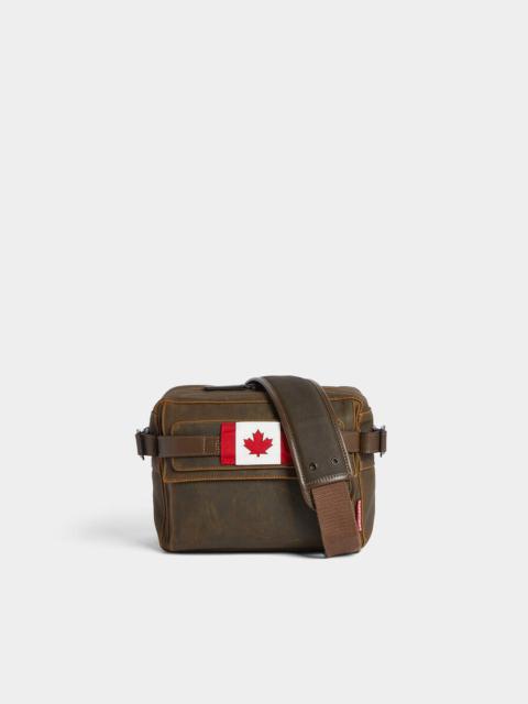 DSQUARED2 CANADIAN FLAG CROSSBODY