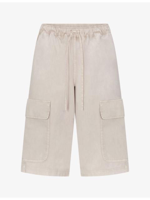 SKIMS Nylon Woven Cargo Shorts