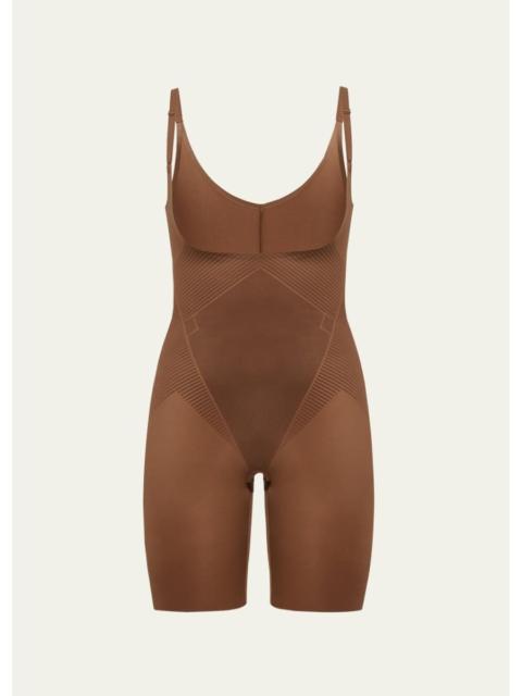 SPANX Thinstincts® 2.0 Open-Bust Mid-Thigh Bodysuit