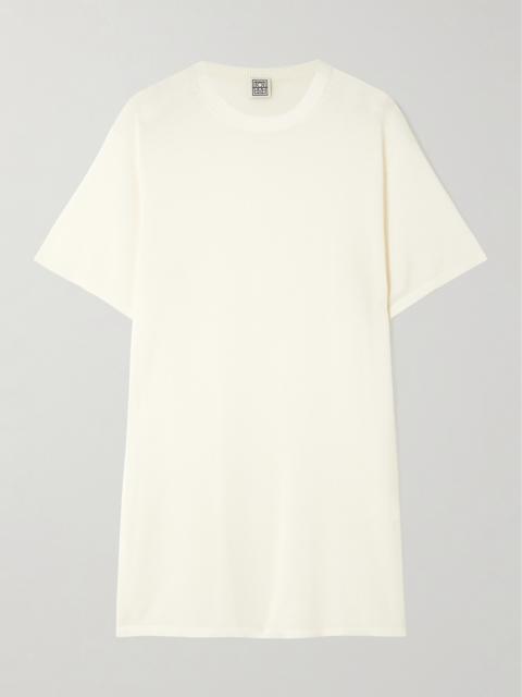 TOTEME Lyocell And Cashmere-blend T-shirt