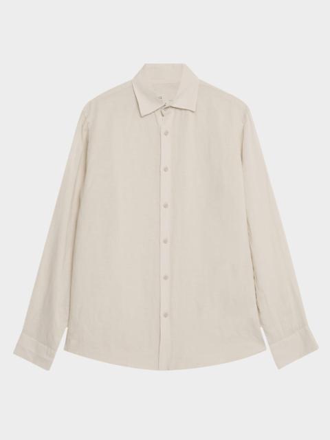 onia Men's Air Linen Casual Button-Down Shirt