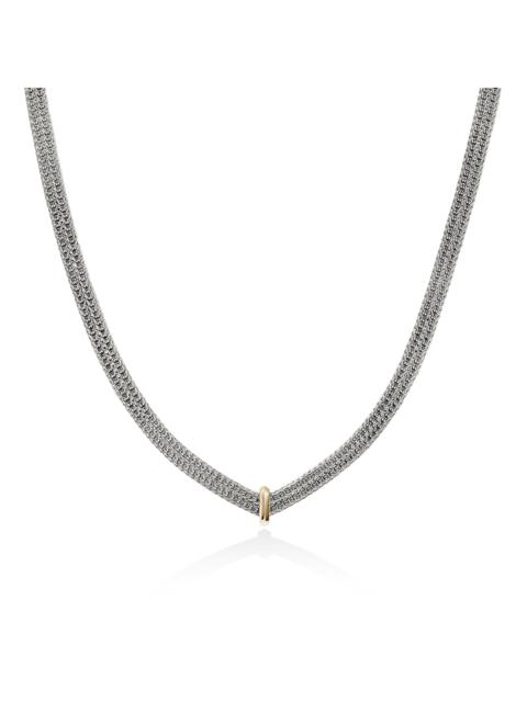 JOHN HARDY Icon Link Necklace, Sterling Silver, Gold, 6MM