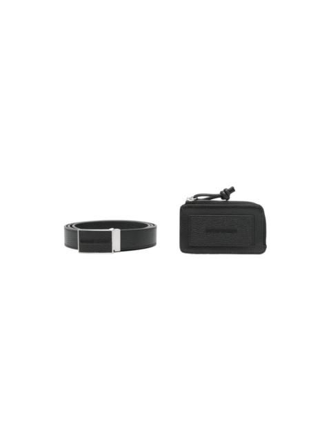 EMPORIO ARMANI leather gift box (set of two)