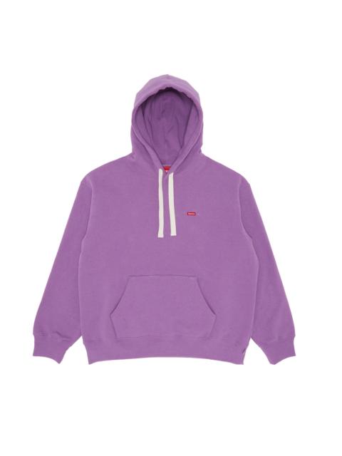 Supreme Supreme Small Box Drawcord Hooded Sweatshirt 'Purple'