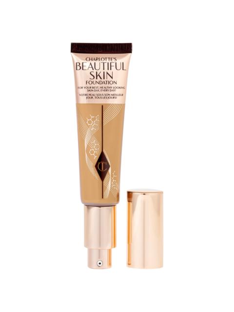 Charlotte Tilbury Beautiful Skin Medium Coverage Liquid Foundation with Hyaluronic Acid