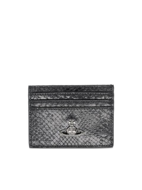 Vivienne Westwood orb snake-effect wallet