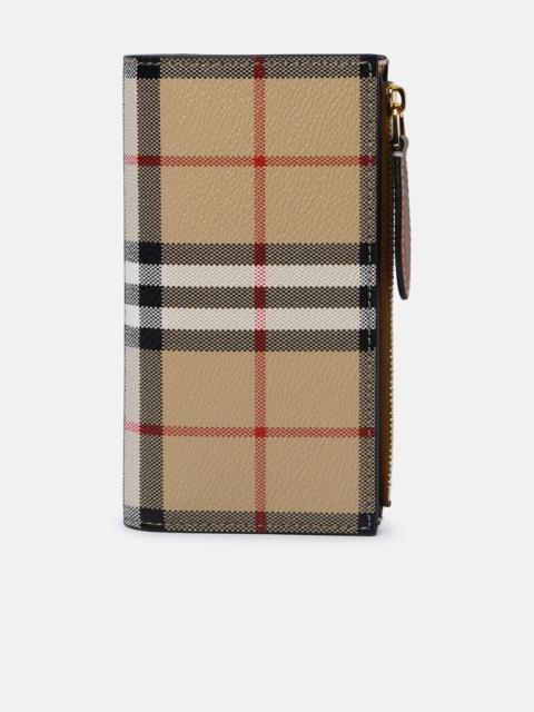 Burberry ARCHIVE BEIGE LEATHER BLEND WALLET