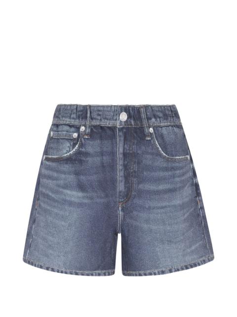 rag & bone elastic-waistband shorts