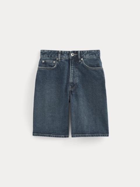 EVERLANE THE LONG A-LINE DENIM SHORT