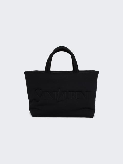 SAINT LAURENT Cotton Tote Black