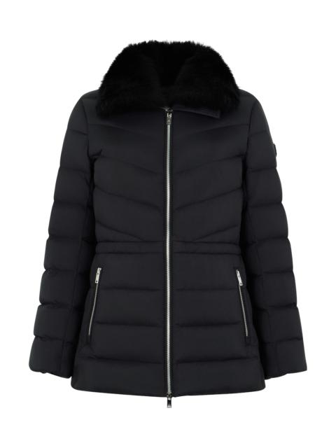 MOOSE KNUCKLES Women's Puffers Belle Cote Short Down Coat - Black