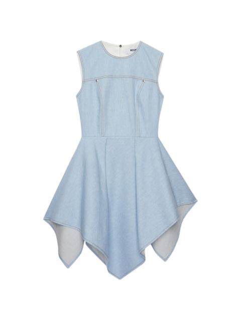 MSGM seam sleeveless dress