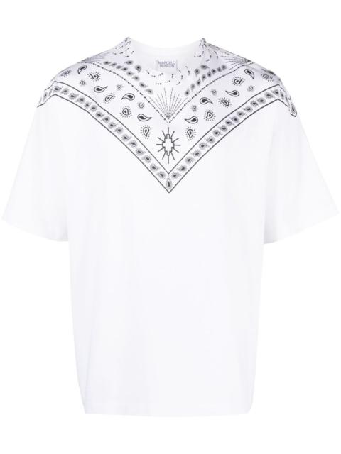 bandana-print cotton T-shirt