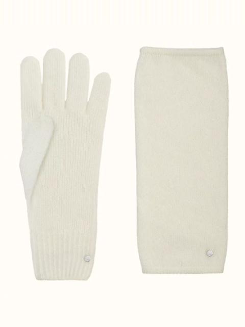 Hermès Diva glove and mitten set