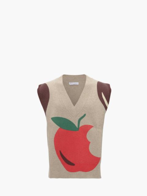 JW Anderson APPLE V-NECK VEST